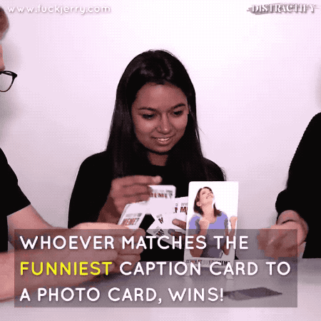 WHAT DO YOU MEME? ADULT PARTY GAMEFor 3-20 playersCompete to create the funniest meme by pairing Cap