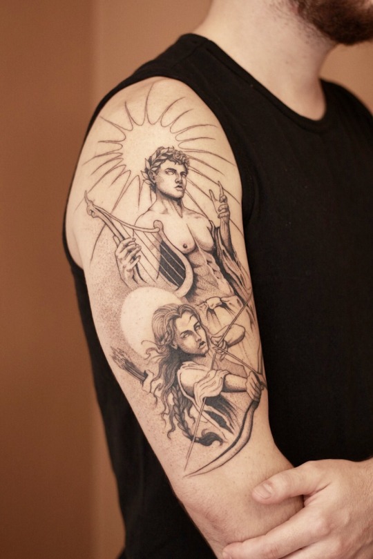 Top 77 artemis and apollo tattoo  incdgdbentre