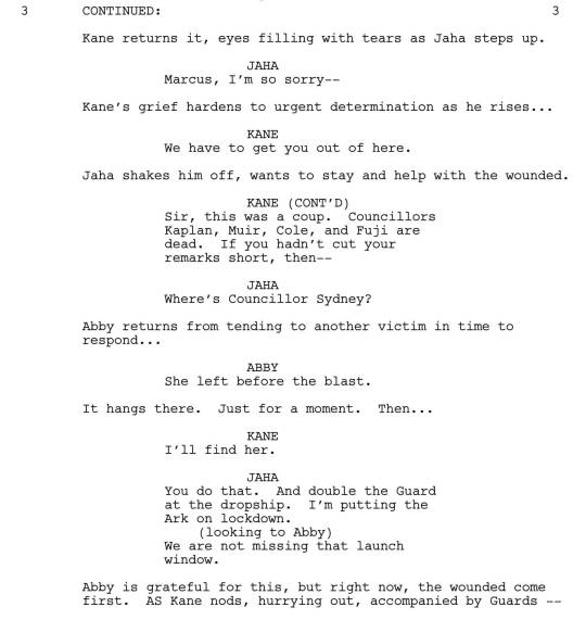 Here’s the next scene from “Unity Day”, written by Kim Shumway and Kira Snyder. Grab those tissues!
