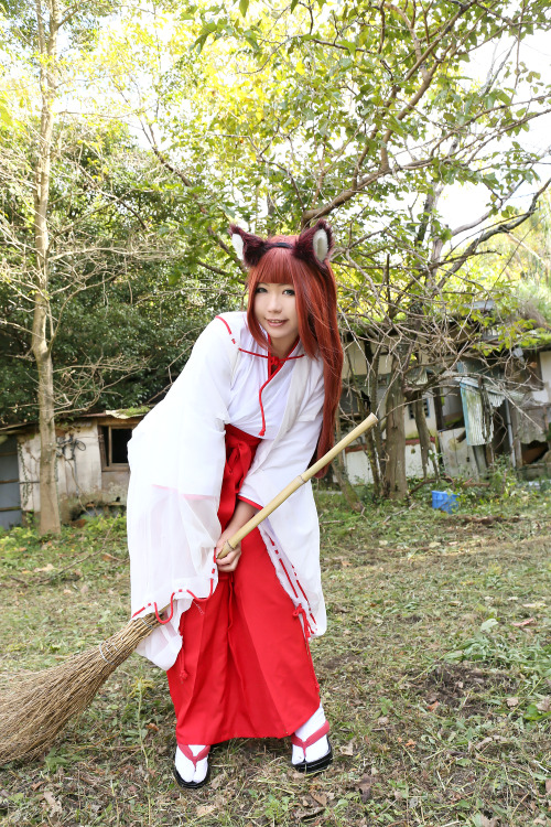 Cute Cosplay GIrl Higurashi Rin (Kitsune-Chan 3) 1-3