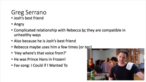 nematophila:Please watch Crazy Ex-Girlfriend@adenine