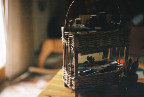 At Home.