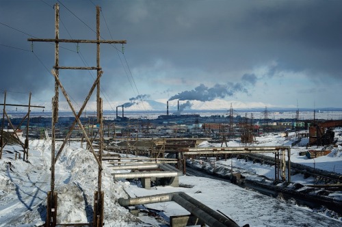 glumshoe:supplyside:Norilsk is an industrial city in Krasnoyarsk Krai, Russia, located above the Arc