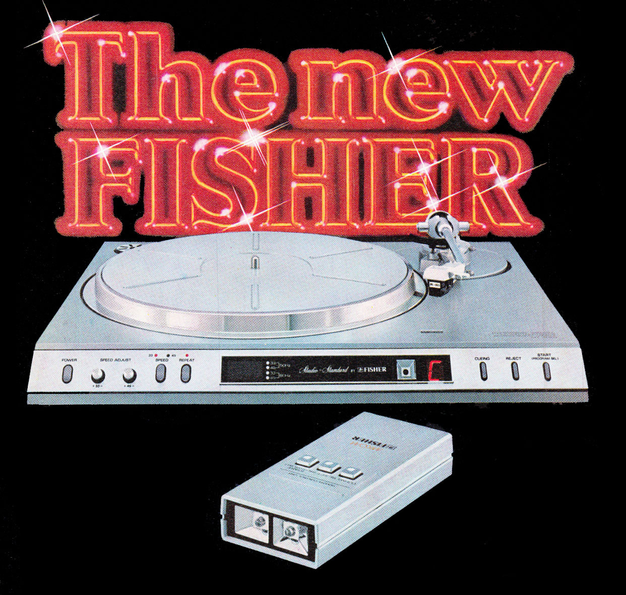 grayflannelsuit:  The New Fisher - Ad detail for the Fisher MT6360 remote control