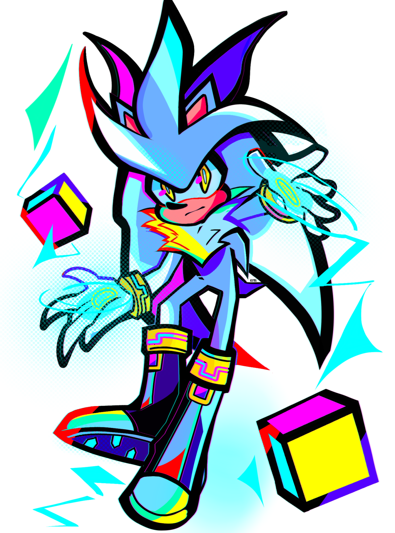 HOW TO DRAW: Hyper Sonic + Hyper Shadow + Hyper Silver = ? What Is