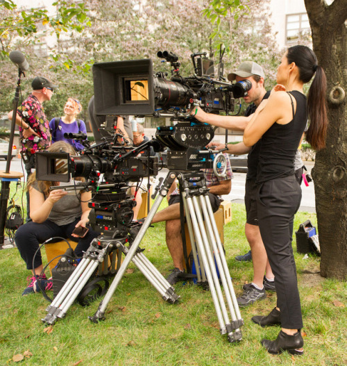 elementarystan: 6x10 The Adventure of Ersatz Sobekneferu  BTS with Director Lucy Liu! Keep read