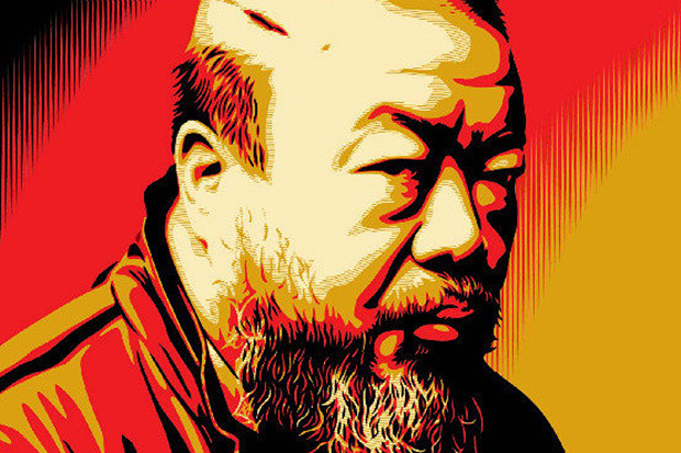 Two of my most admired creative and thought leaders. (via Shepard Fairey Releases Ai Weiwei Portrait Print | Hypebeast)