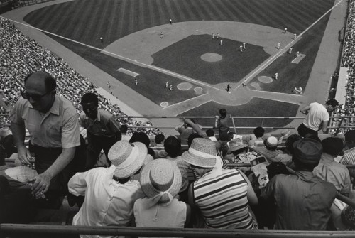 moma-photography: Shea Stadium, Tod Papageorge, 1970, MoMA: PhotographyGift of the artistSize: 8 1/8