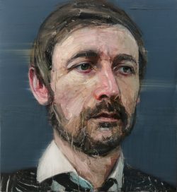 Colin Davidson, Neil Hannon, oil on linen, 2013 BETWEEN THE WORLDS (solo exhibition), Naughton Gallery, Queen’s University, Belfast 4th September - 6th October 2013