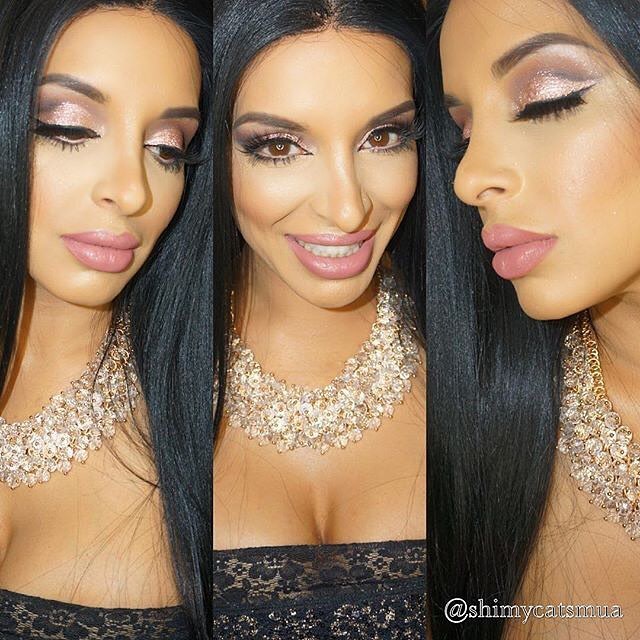 #Repost @shimycatsmua with @grabapp  Makeup I did on my Bestie @missmeena1 let me