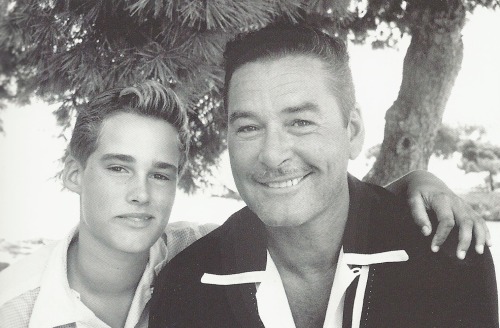 Sean and Errol Flynn, Majorca, summer 1957