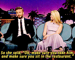 David Beckham sharing stories about Brooklyn’s (@brooklyn77b) first date on national television much to his embarrassment. Well done David and Victoria. Parenting done right. xD