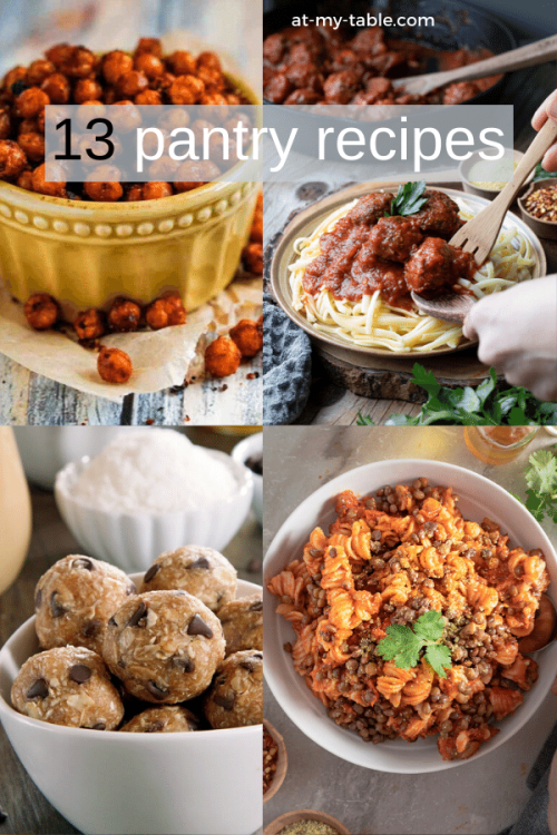  Looking for some easy pantry recipes? Or a few inexpensive recipes with few ingredients? Well here 