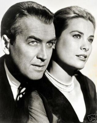 James Stewart and Grace Kelly in Rear Window (1954) Copyright Universal Pictures