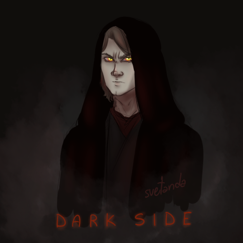 Inktober Day 2: Dark Side