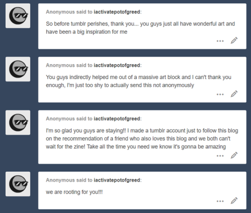 Can we just?? Wow… we need a minute to dry our eyes here &lt;333We are so so grateful to 