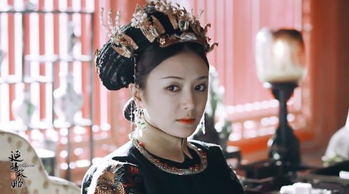 remo-ny:Qin Lan as Empress Fucha in The Story of Yanxi Palace 延禧攻略