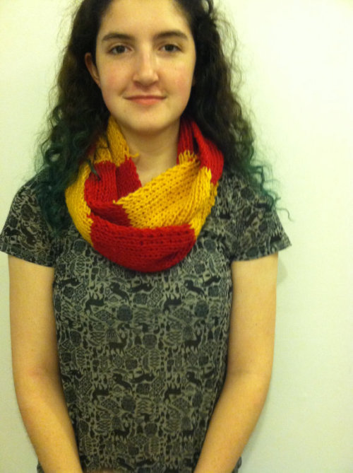 abookblog:  theperksofbeingabookseller:  elvencantation:  elvencantation:  Hogwarts House Scarves (2