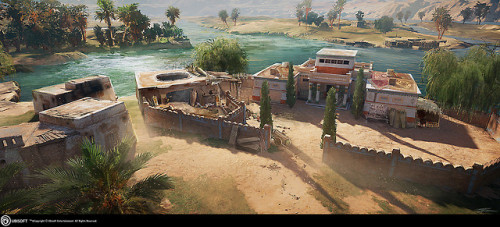 we-are-rogue:  Assassin’s Creed: Origins by Shamine King  Hey look, it’s-a me!You can fi