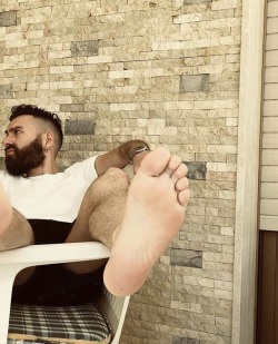 Bound guys feet