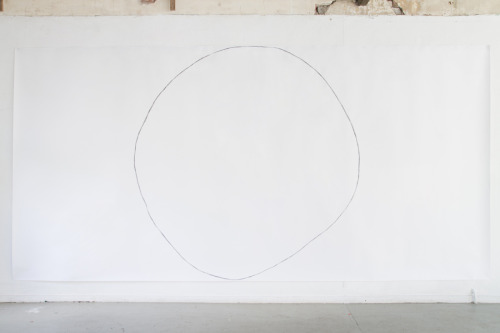 Blind faith, drawing, ecoline on paper, 2.75m x 6m, 2014, at Club Solo, Breda NL, 2014