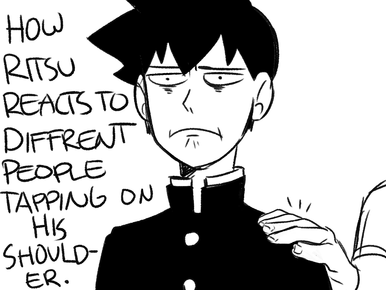 koomaart:  @ligs-is-a-turd and i were talking about how ritsu would react to others