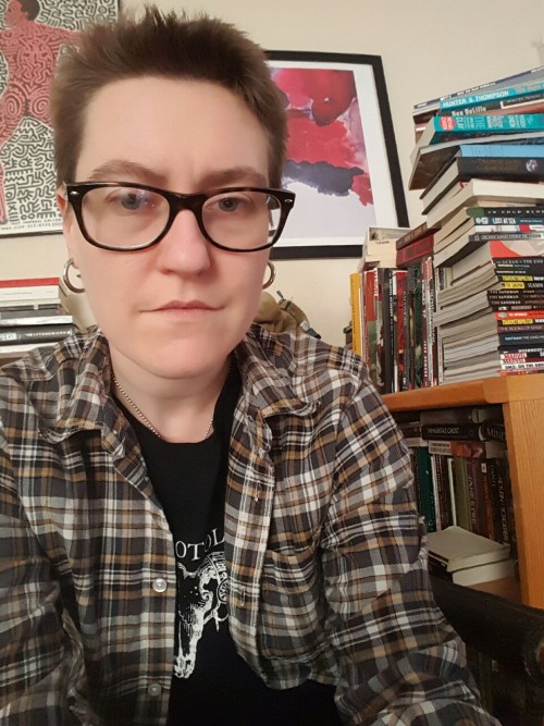 My face for Trans Day of Visibility. (They/them)