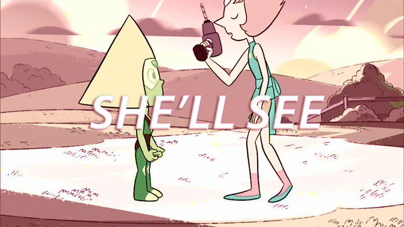 smolpurplestar:  just like your mother…   thank you steven ^ ^ &lt;3 &lt;3