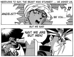 enispenvy:  so i was reading yu gi oh for nostalgia’s sake and the translators decided to put some extras at the end of each chapter 