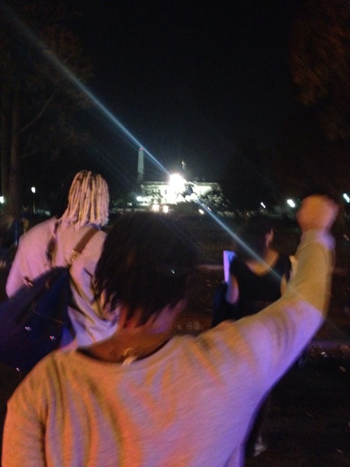 owning-my-truth:  We just made it to the White House. Fighting for Mike Brown 