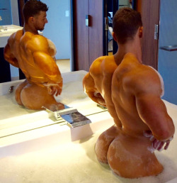 good-husband:When your good husband looks so good at all angles, you don’t know where to start. 