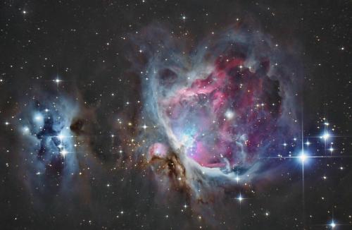 spaceexp:  A Stellar and Planetary Primordial Soup - stardust in Orion’s Nebula Source: Tycho234 (reddit)