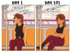 pr1nceshawn:   Taking Public Transit: Day 1 vs Day 101.