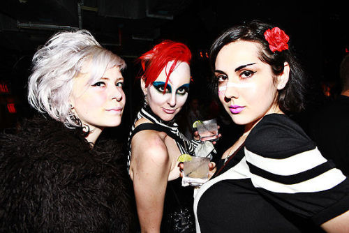 The Glam Girls- (from left to right) comingoffascrazy spookychan soulbotsPhotos taken from The Villa