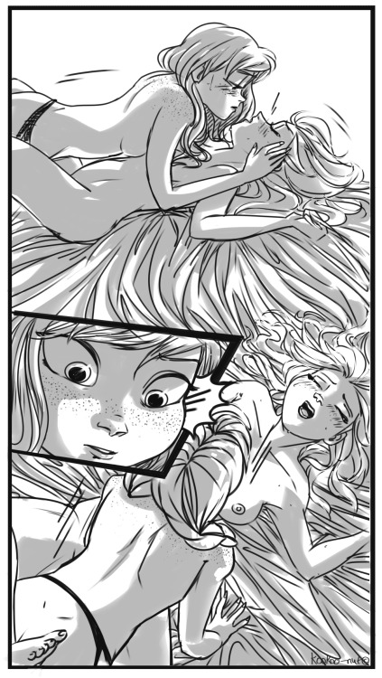 needs-more-butts:  glenn-griffon:  kookoo-nut:  Even though it is praised like hell and is on everyone’s grandmother’s fic rec lists, there just isn’t enough ‘Succumbre’ fanart out here. I decieded to change it. heyreadysteadygo, this one’s