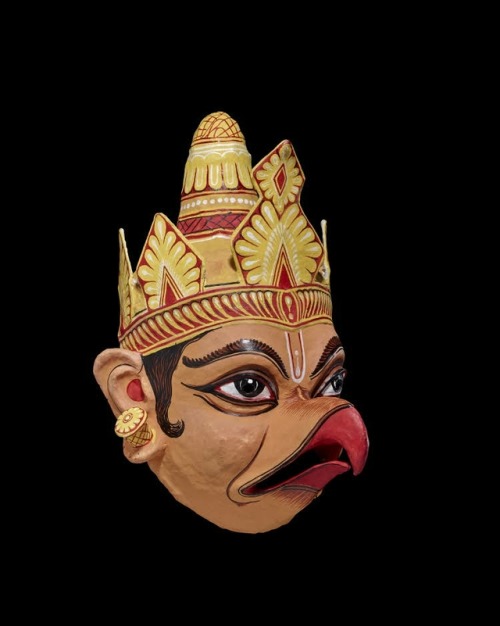 Mask of Garuda, mount of Lord Narayana, used in the re-enactments of Ras Leela festival in Assam.