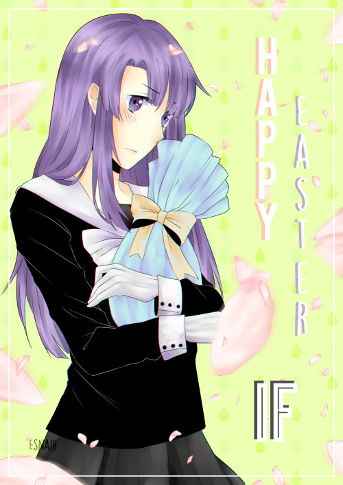 HAPPY EASTER!! with Tsundere If <3