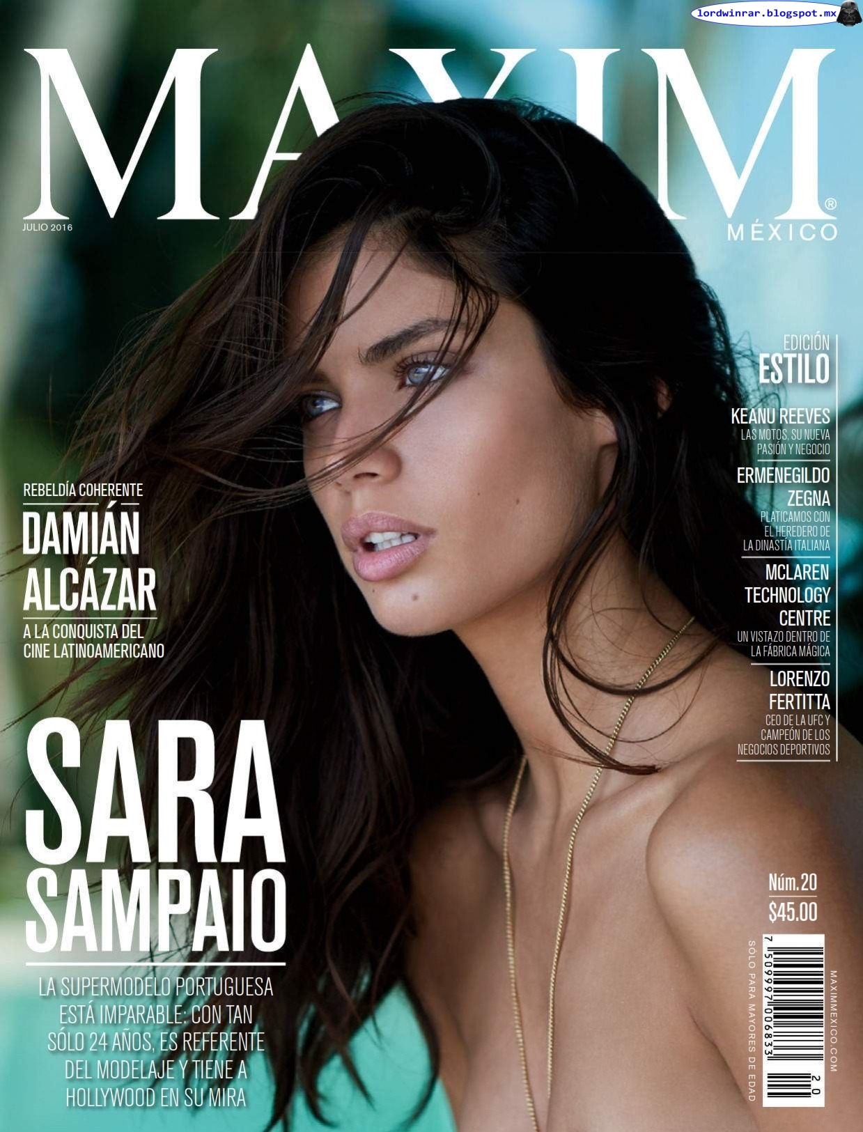   Sara Sampaio - Maxim Mexico 2016 Julio (25 Fotos HQ)Sara Sampaio semi desnuda en