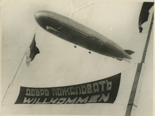 Zeppelin in Soviet Russia, July 26th, 1931