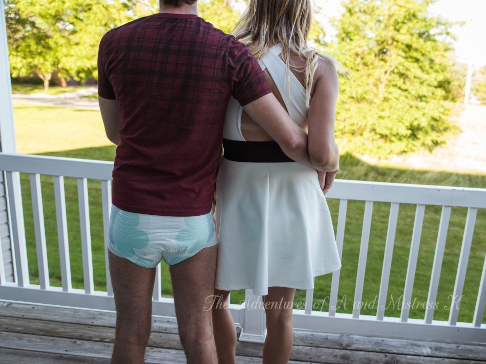 theadventuresofaandk:  Awww! Look at your matching diapers - and the ABU Kiddo diapers