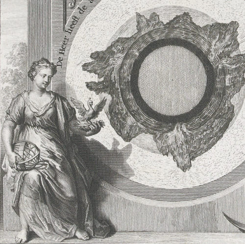 William van der Gouwen (after Gerard Hoet) - Figures de la Bible (1728).Illustration for Genesis 1:1