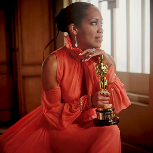 kate–beckett:Regina King, Lady Gaga, and Olivia Colman pose for the 2019 Oscars Portraits.Phot