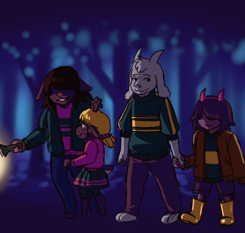 fuzzydeergirlart:i love how toby saw everyone assuming that Asriel would make Kris use the knock off