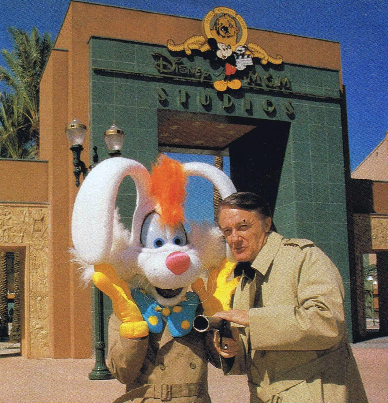 Adventurelandia — Robert Vaughn and Roger Rabbit at the Disney-MGM...