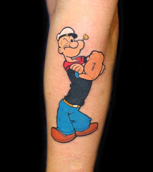 XXX Popeye tat by Chris 51 photo