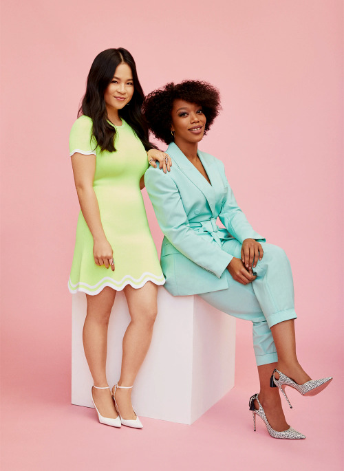 fallenvictory: NAOMI ACKIE AND KELLY MARIE TRAN© Tawni Bannister for Bustle   