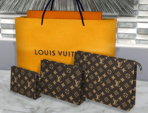 LV TOILETRY POUCH CAS ACCESSORY                      & POSESNow on my Patreon!CAS Accessory - DO