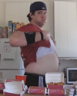 fat-male-celebrities:  L.A.BEAST 150 chicken mcnuggets challenge