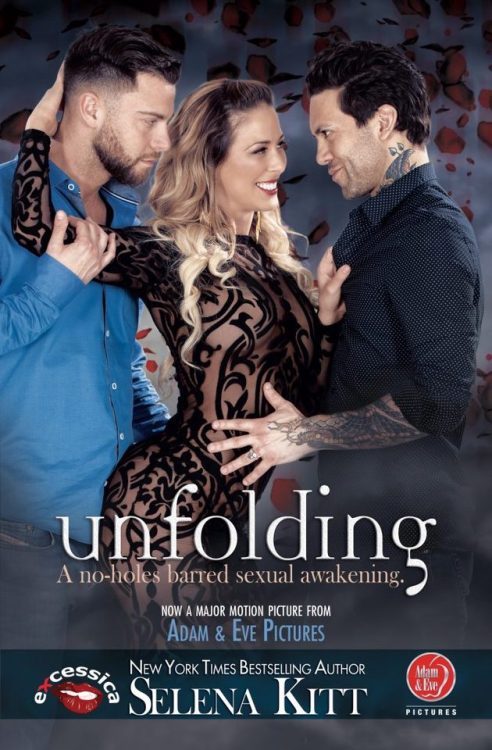 Movie Released: Unfolding #adult #anal #porn #erotica  Unfolding Director Kay Brandt entered into her fourth collaboration with NYT bestselling author, Selena Kitt, to make her book 