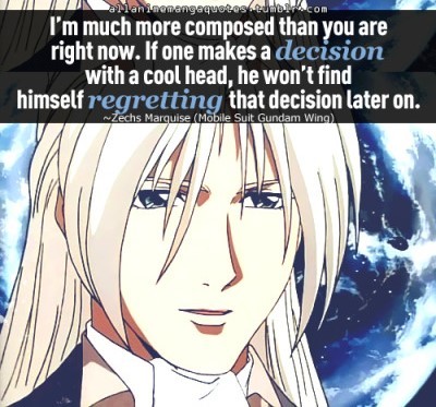 Zechs Should Have Stayed Dead. Few Characters Have Clean Hands, But He Is Among The Most Egregious Due
